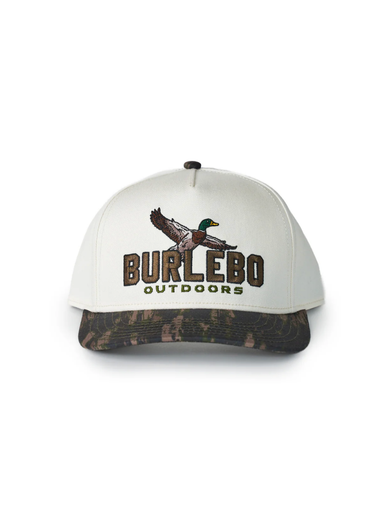 BURLEBO Midland Mighty Duck Cap camo bill flying duck structured hat mens boys jincy's tripp