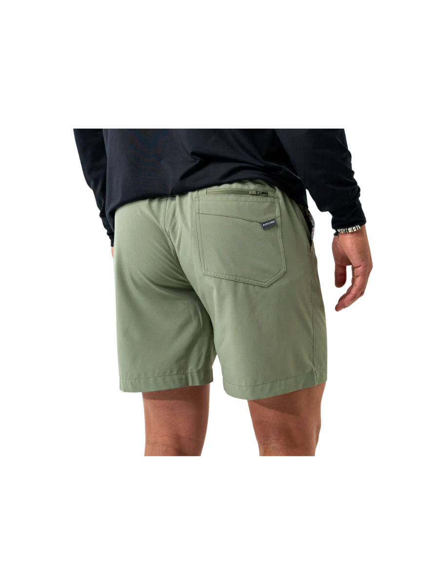 BURLEBO | Everyday Shorts - Light Sage - Brush Country Pocket