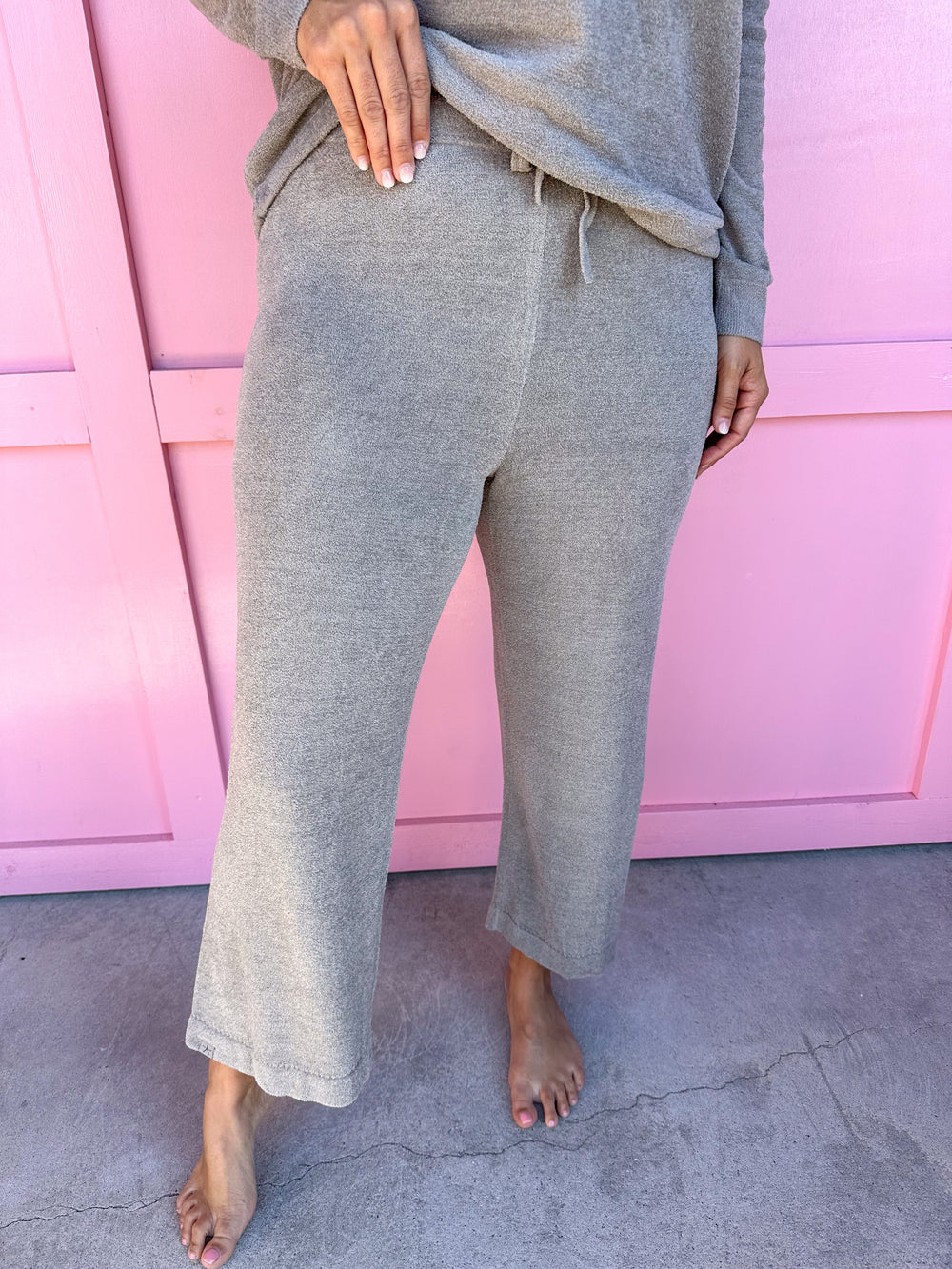 Barefoot Dreams | CozyChic Ultra Lite Culotte - Dove Gray