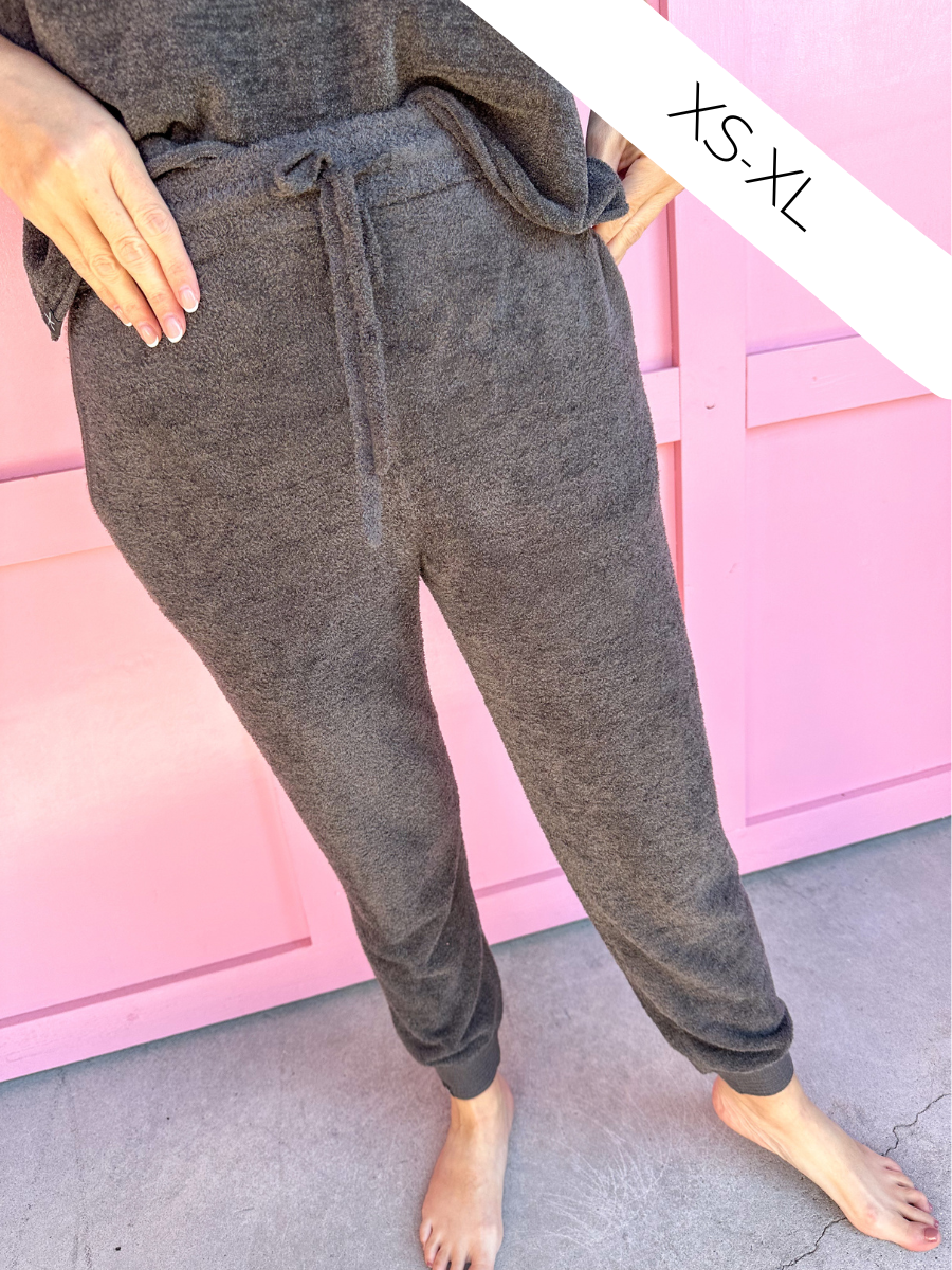 Barefoot Dreams | CozyChic Lite Core Spun Jogger - Carbon