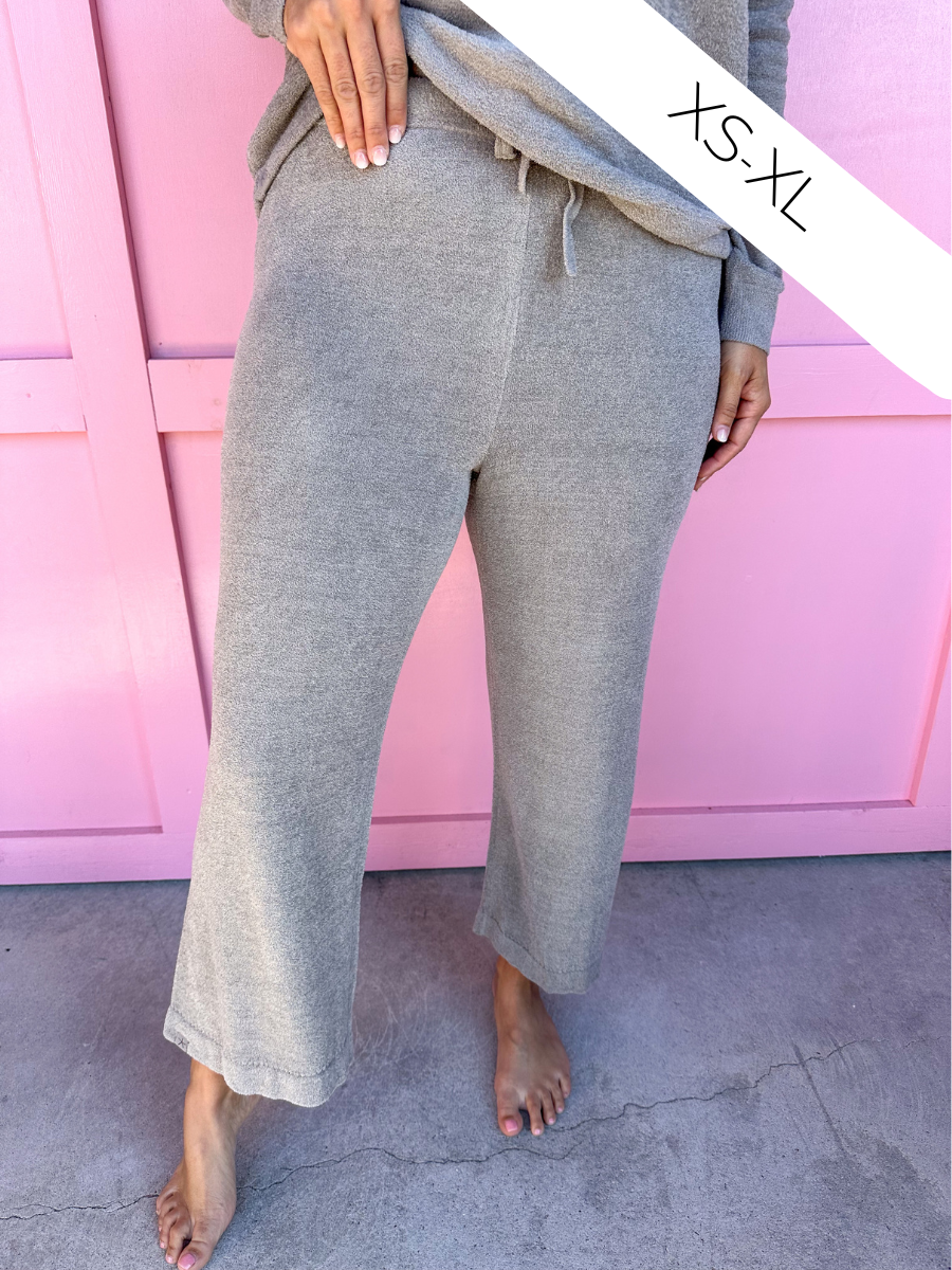 Barefoot Dreams | CozyChic Ultra Lite Culotte - Dove Gray