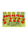 Baxter & Me | Welcome Strawberry Rug Floor Mat