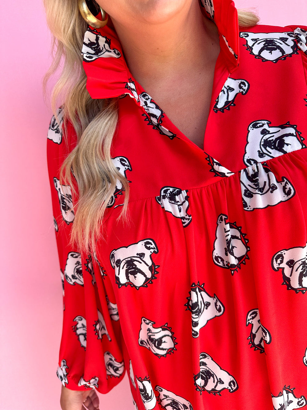 ADRIENNE | Savannah Dress - Bulldogs