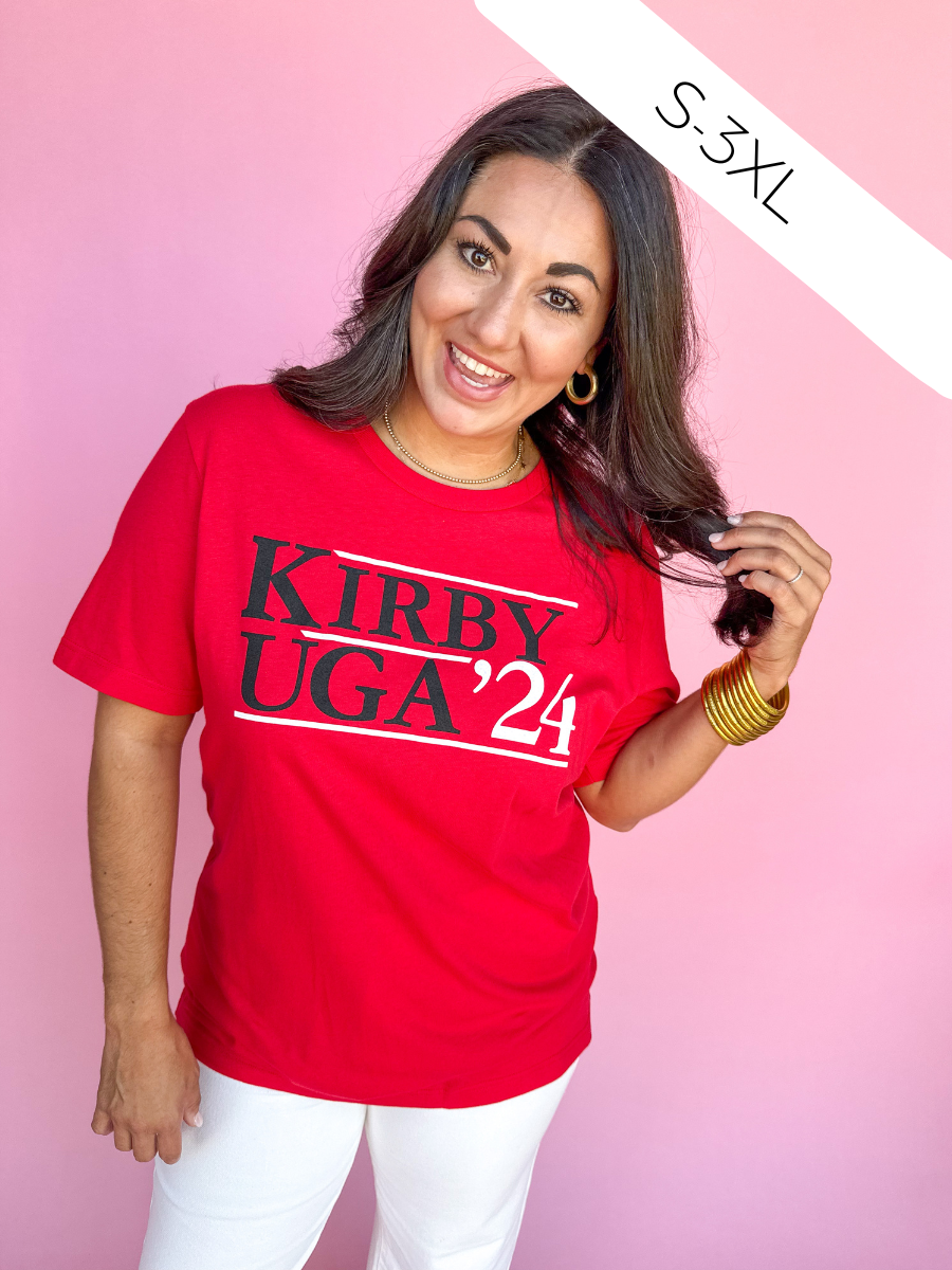 Kirby UGA 24 Tee - Red