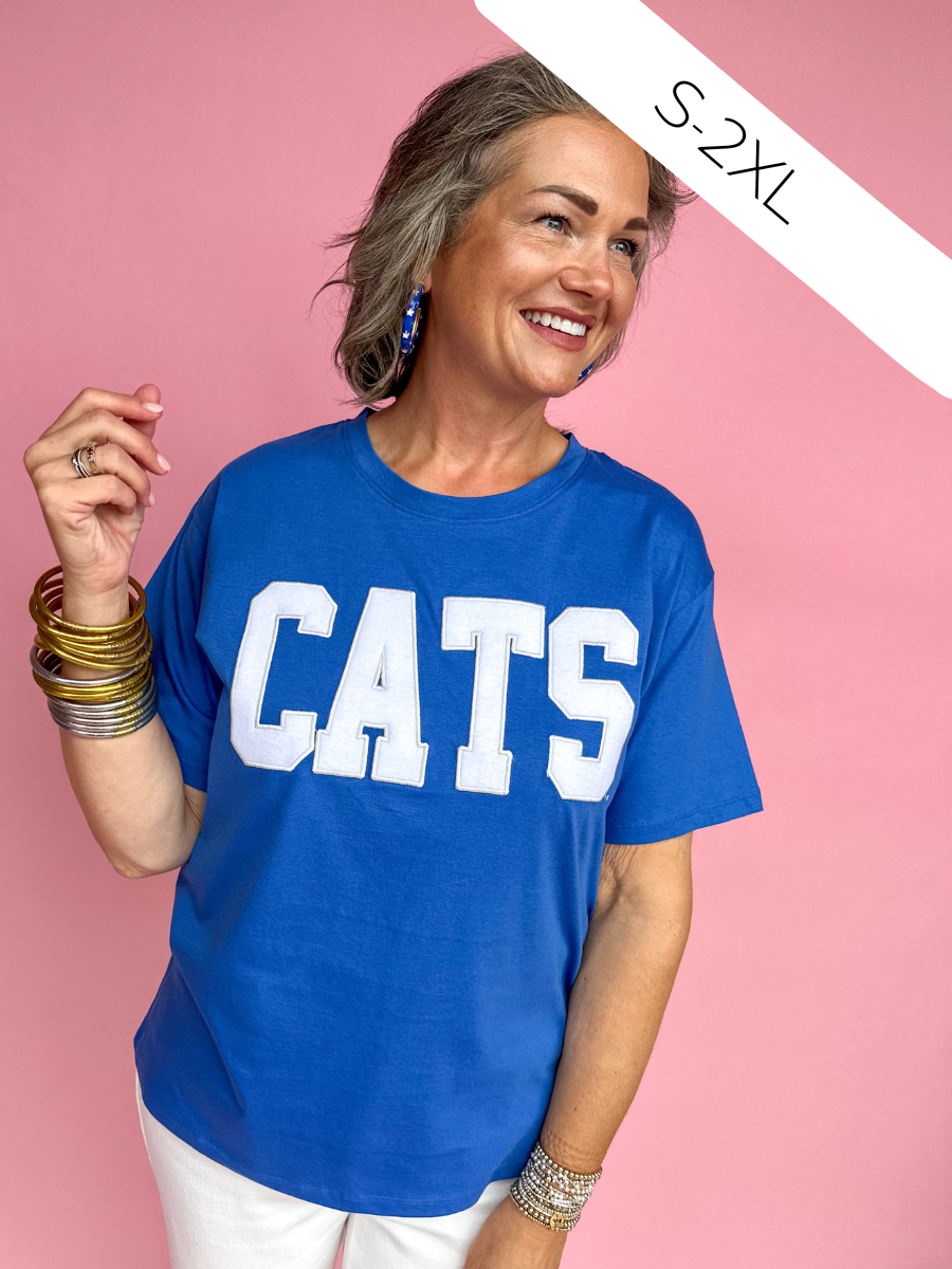 Stewart Simmons | Cats Varsity Boyfriend Tee