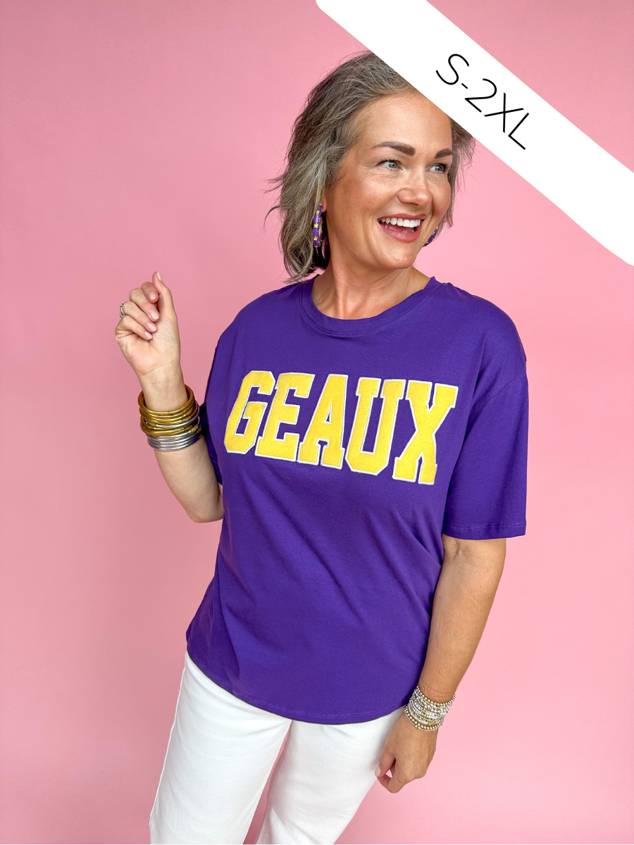 Stewart Simmons | Geaux Varsity Boyfriend Tee