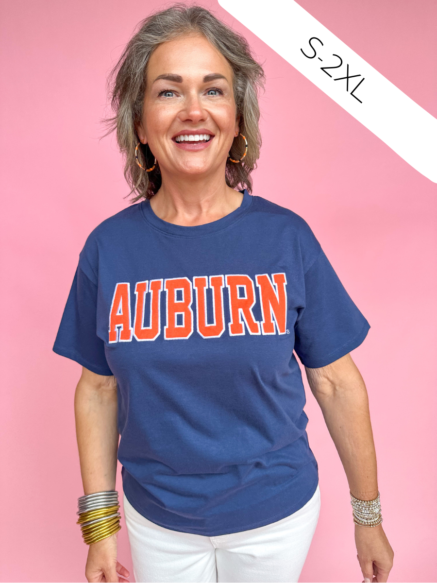 Stewart Simmons | Auburn Varsity Boyfriend Tee