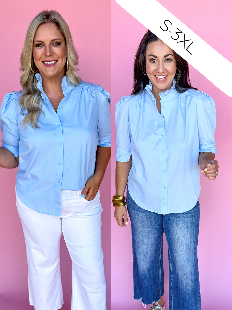 ADRIENNE | Jodie Top - Chambray