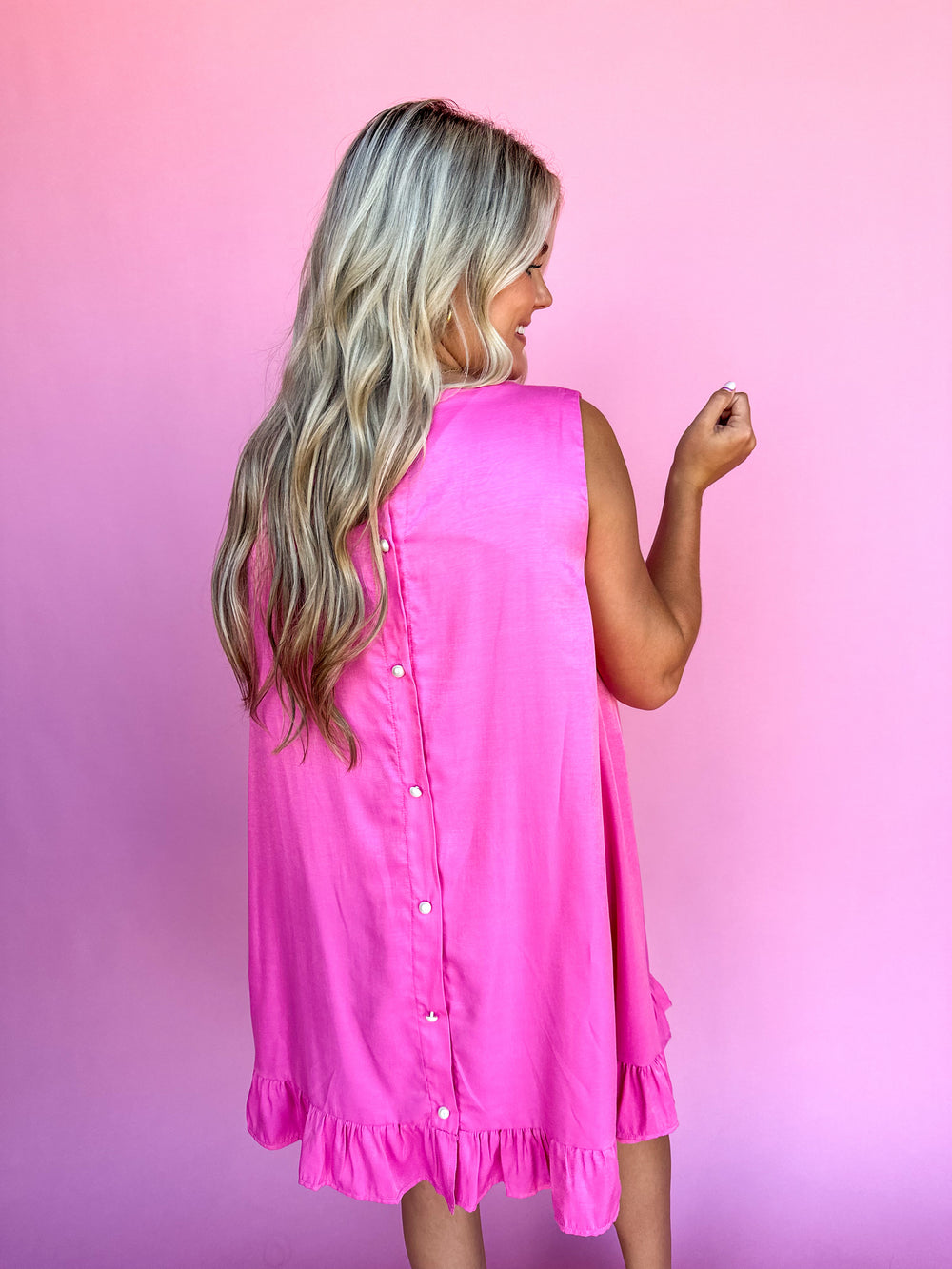 Dainty Touch Dress - Pink