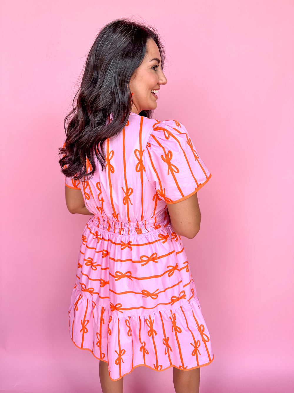 Bow Bliss Dress - Pink