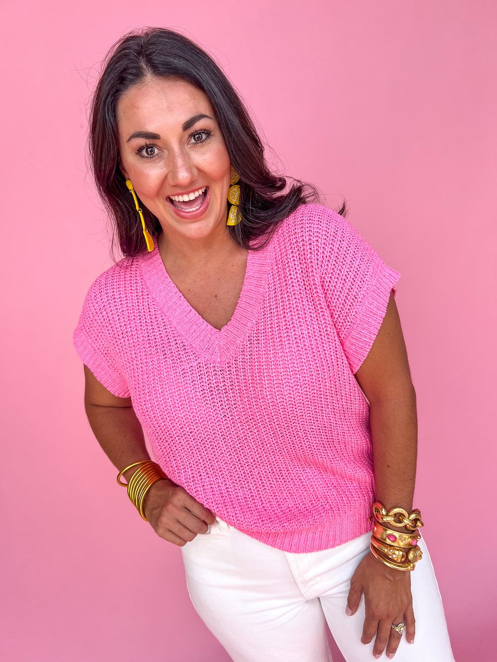 Carefree Delights Top - Pink