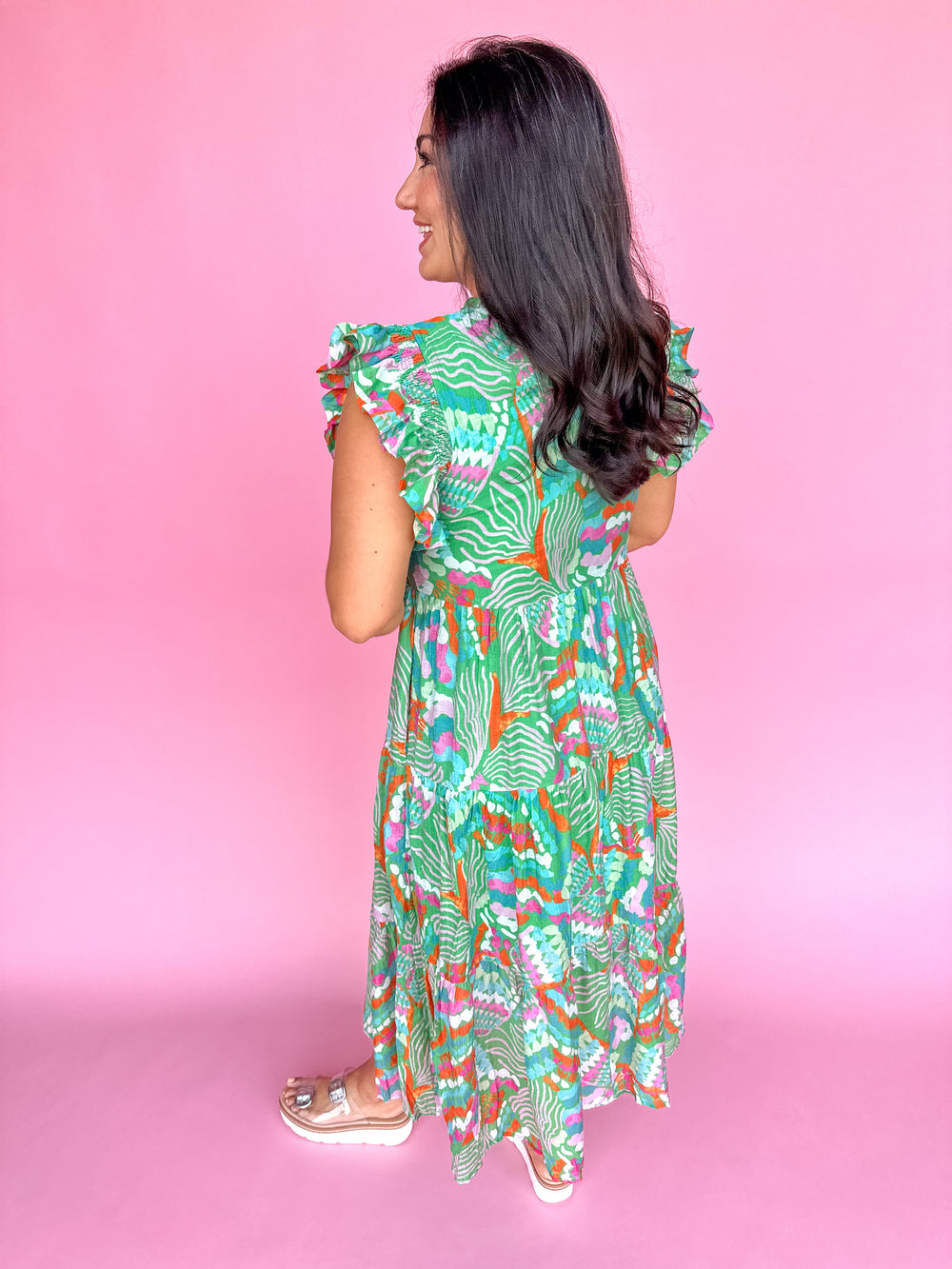 Heartfelt Happiness Dress - Green