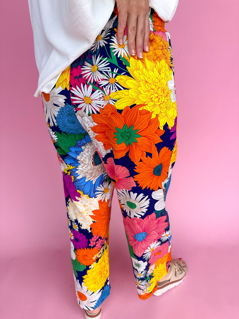 Hours Of Flowers Pants