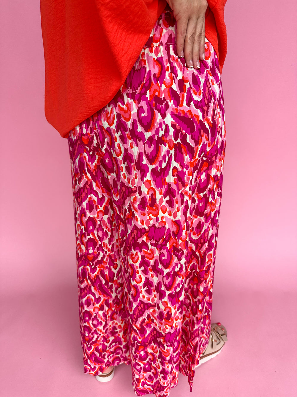 Seaside Sunset Pants - Magenta