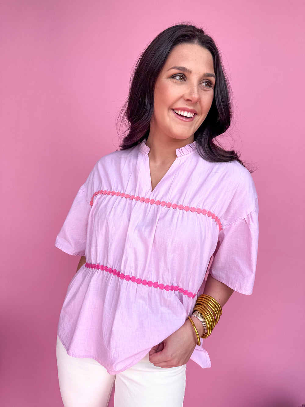 Timeless Classic Top - Pink