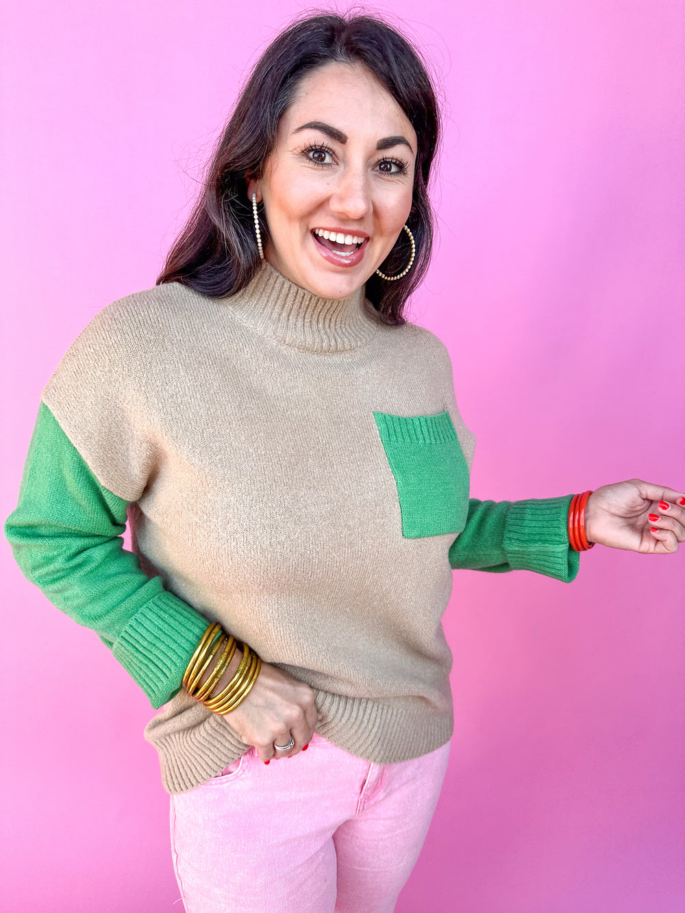 Rare Finds Sweater - Green
