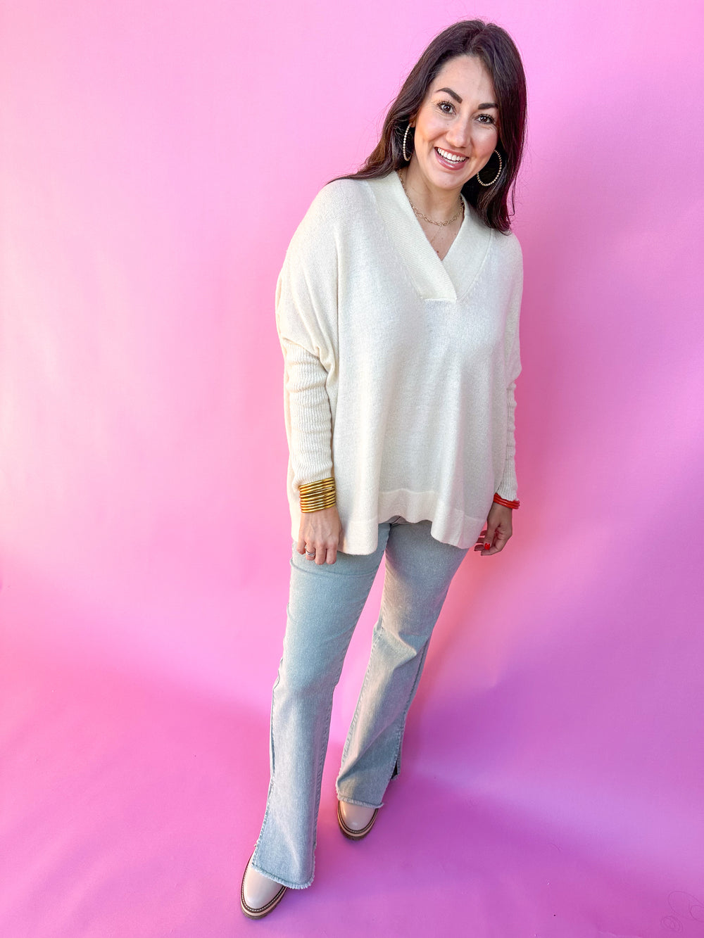 Day In The Life Sweater - Ivory