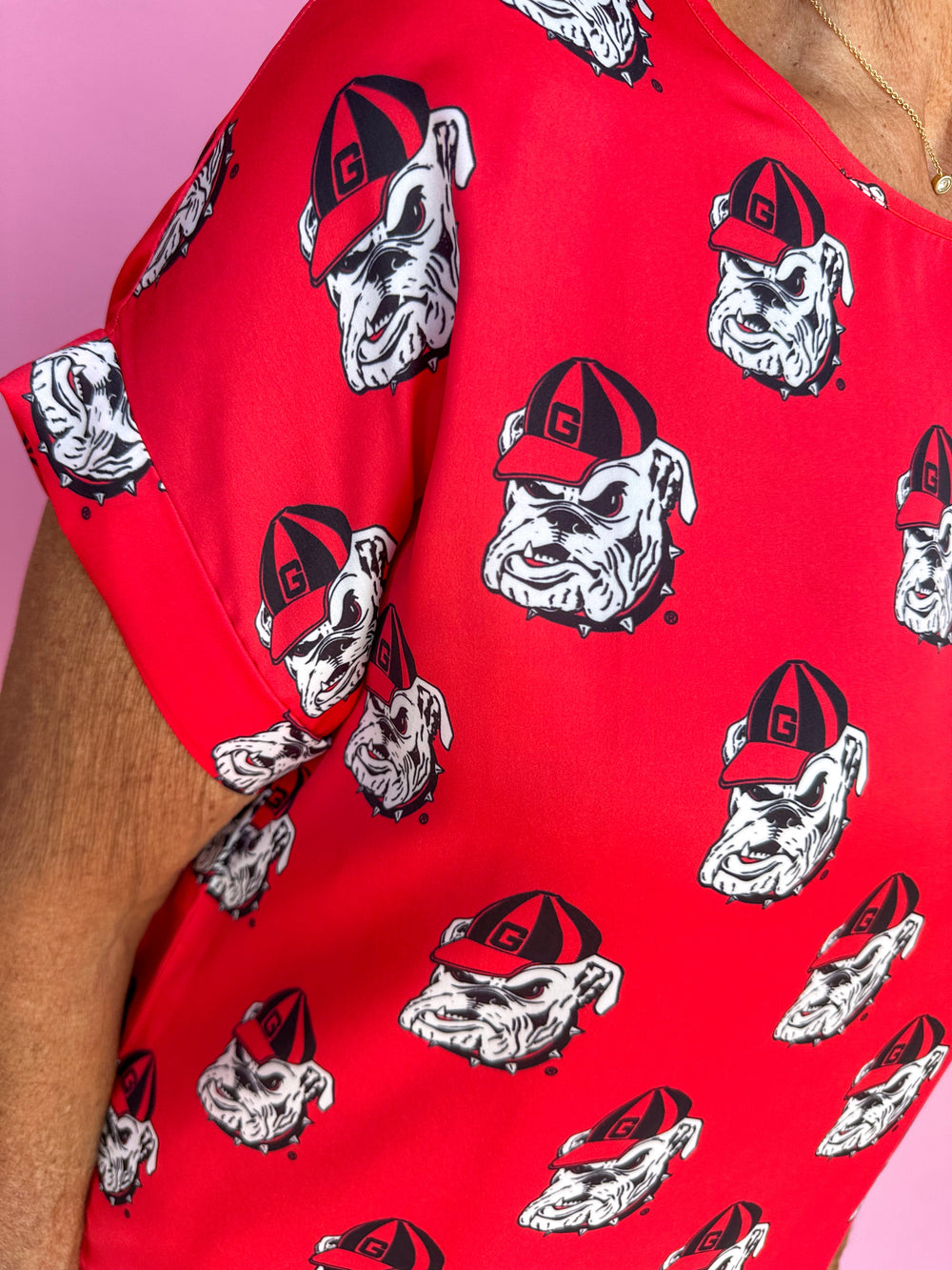 Stewart Simmons | Georgia Bulldog Head Top