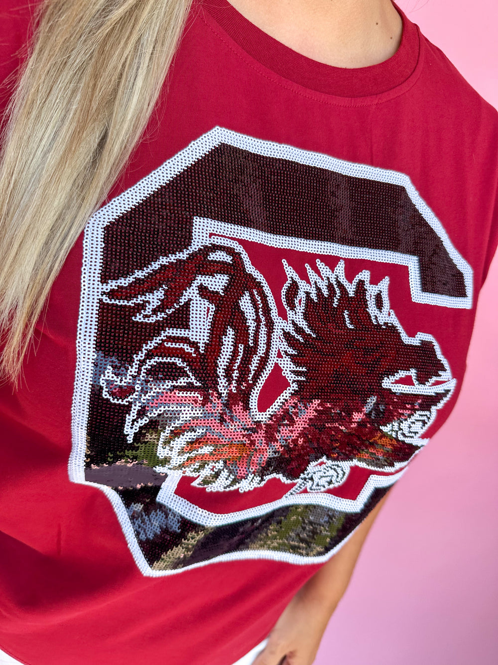 Stewart Simmons | South Carolina Sequin Tee