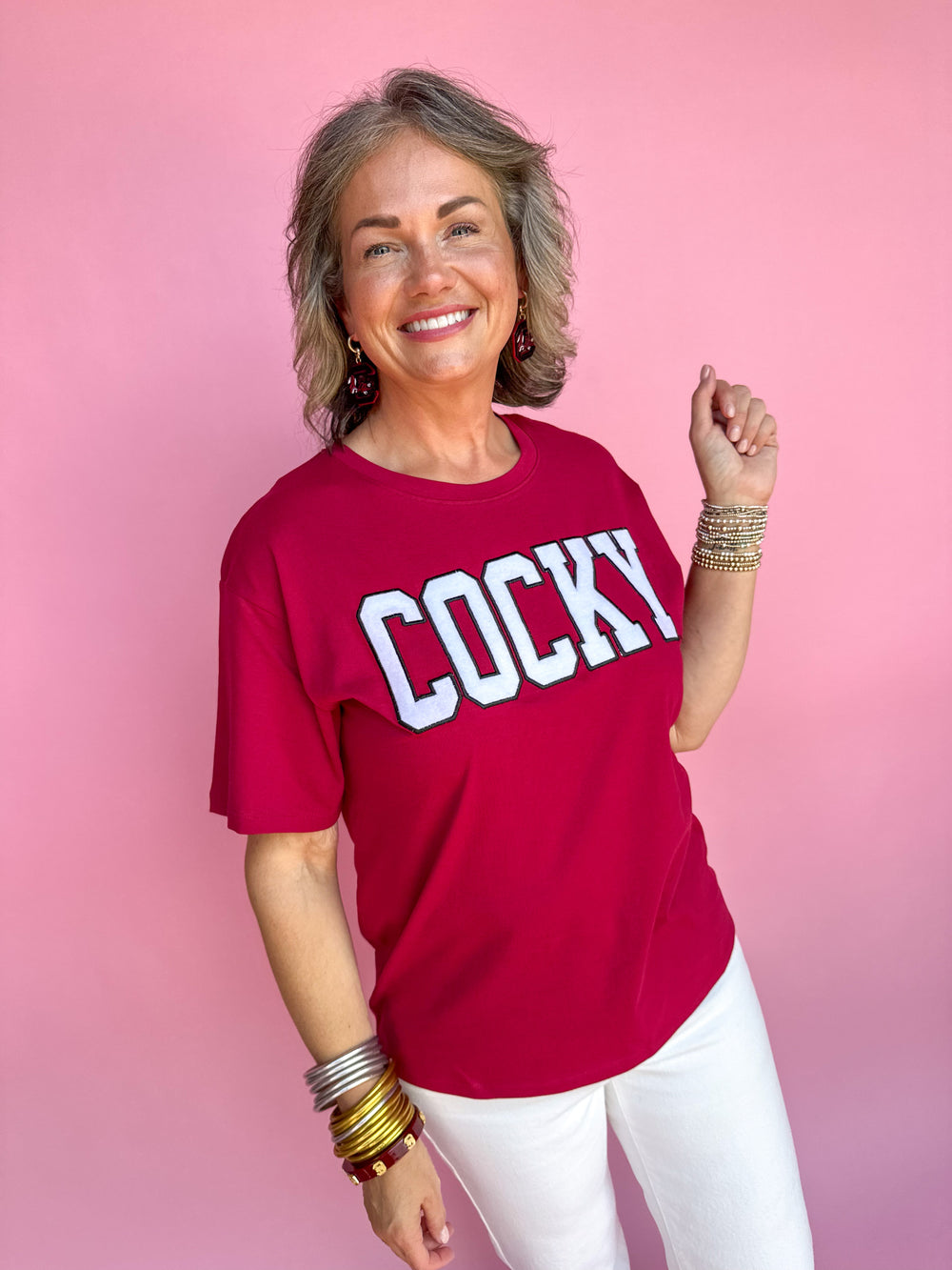 Stewart Simmons | Cocky Varsity Boyfriend Tee