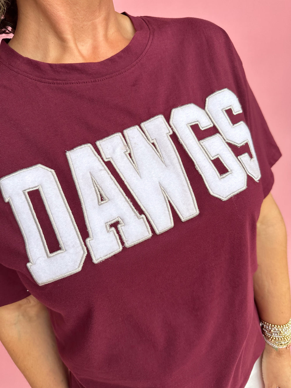 Stewart Simmons | Mississippi State Dawgs Varsity Boyfriend Tee