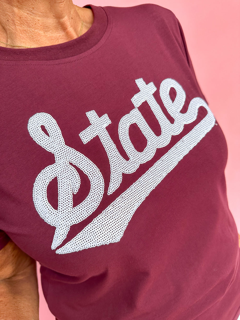 Stewart Simmons | Mississippi State Sequin Tee