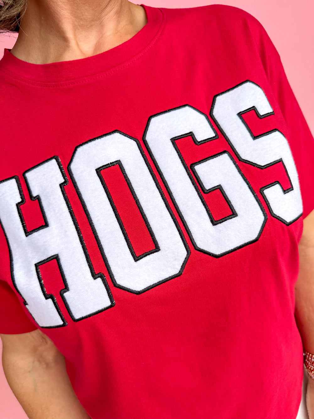 Stewart Simmons | Varsity Hogs Boyfriend Tee