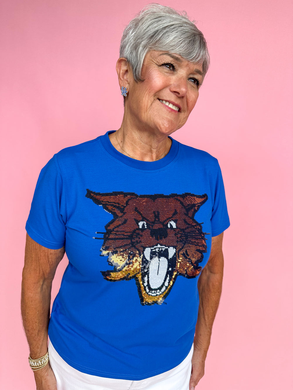 Stewart Simmons | Kentucky Sequin Tee