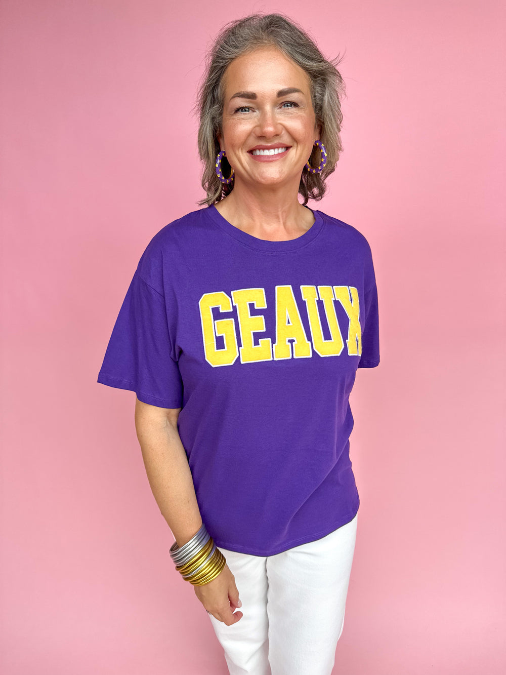 Stewart Simmons | Geaux Varsity Boyfriend Tee