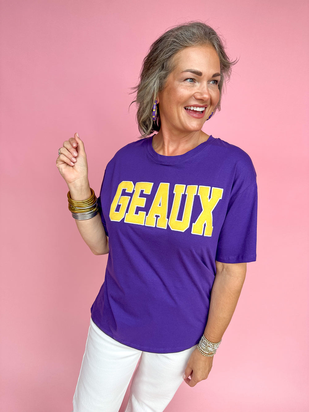 Stewart Simmons | Geaux Varsity Boyfriend Tee