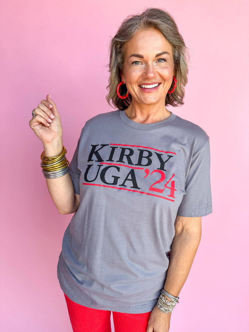 Kirby UGA 24 Tee - Storm