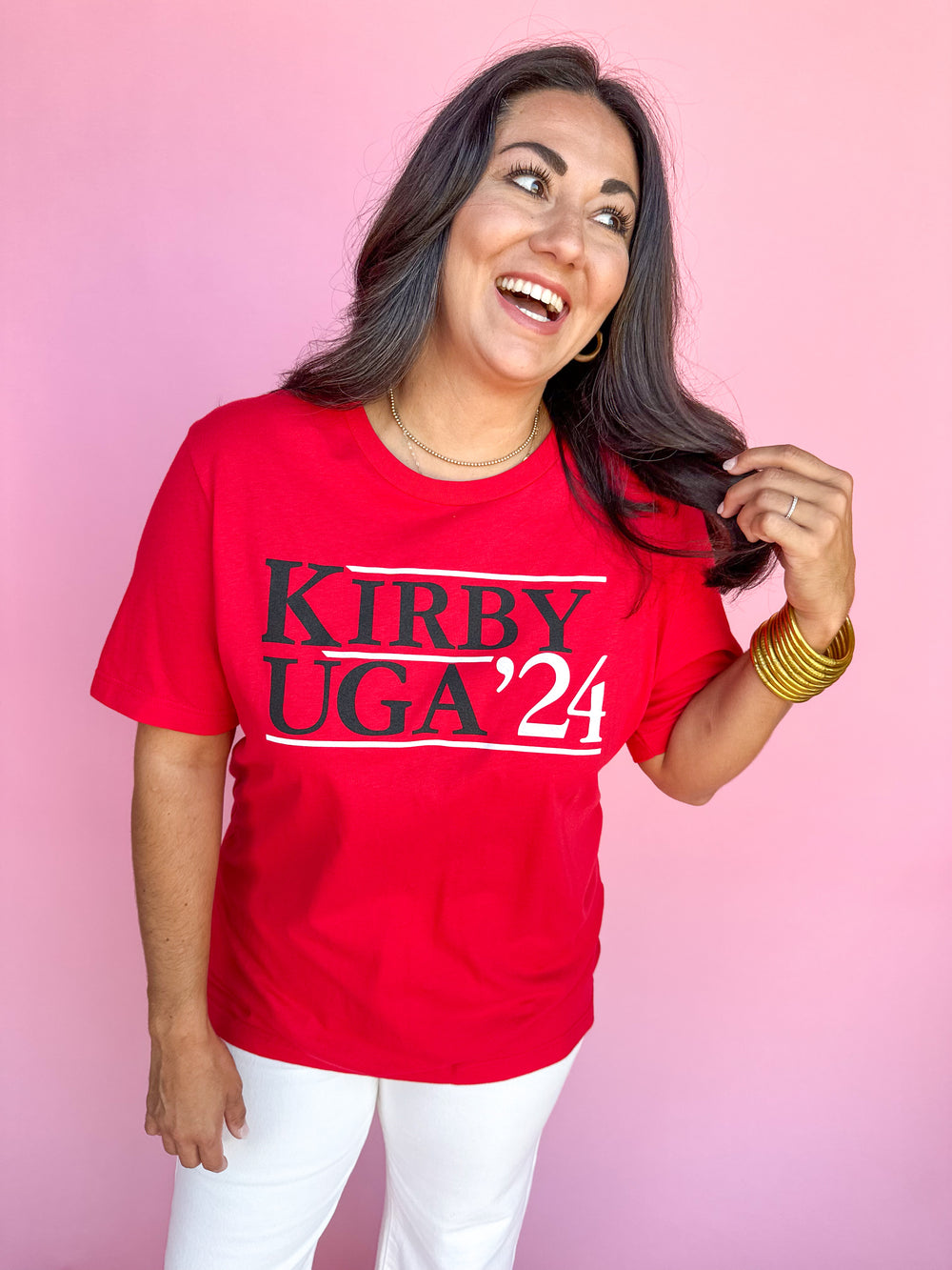 Kirby UGA 24 Tee - Red