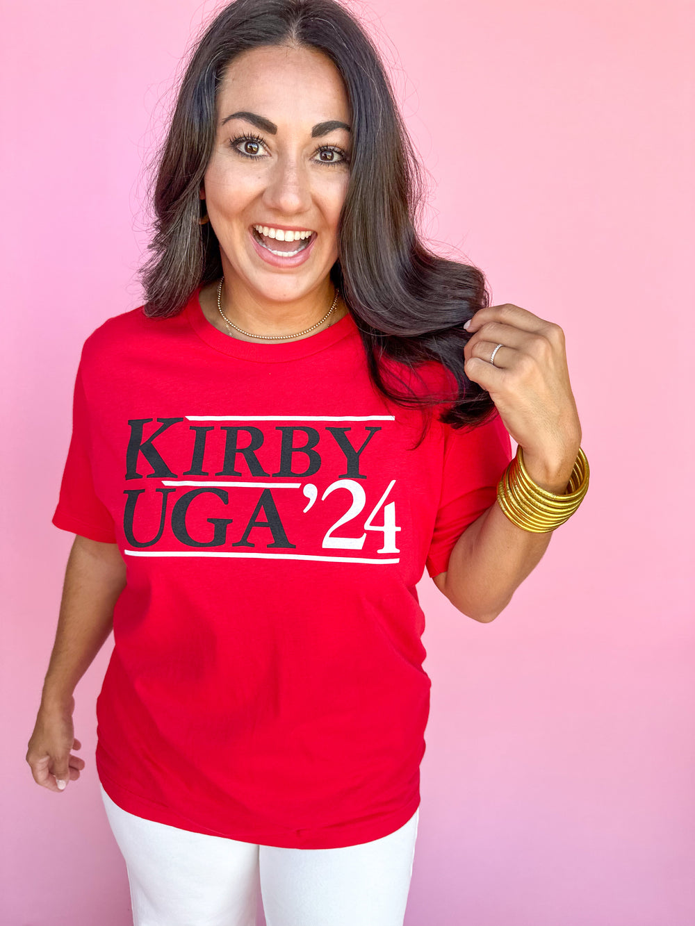 Kirby UGA 24 Tee - Red