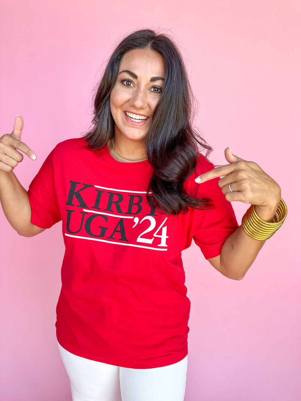 Kirby UGA 24 Tee - Red