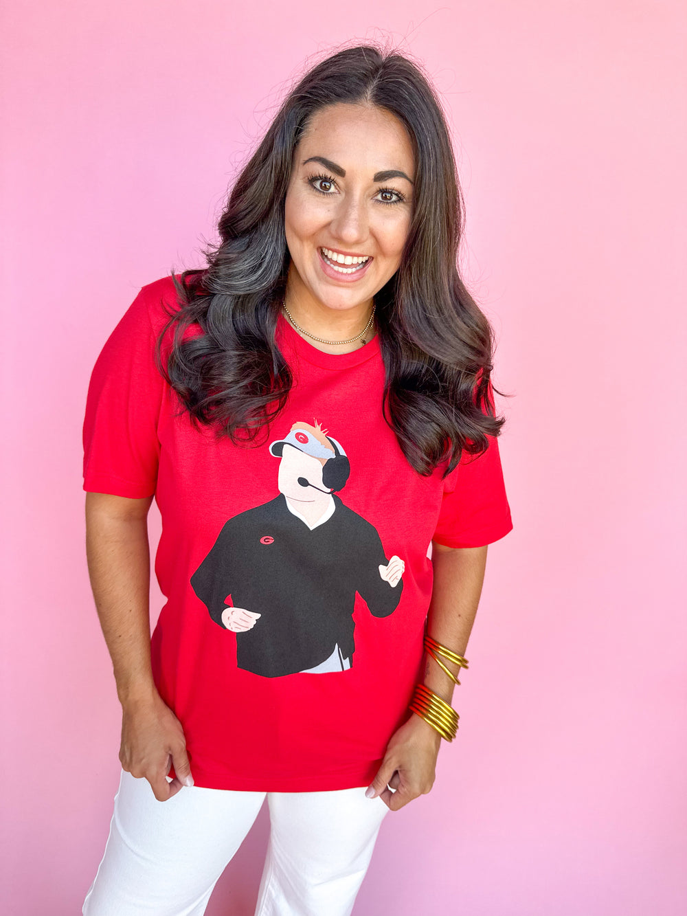 Kirby Silhouette Tee - Red