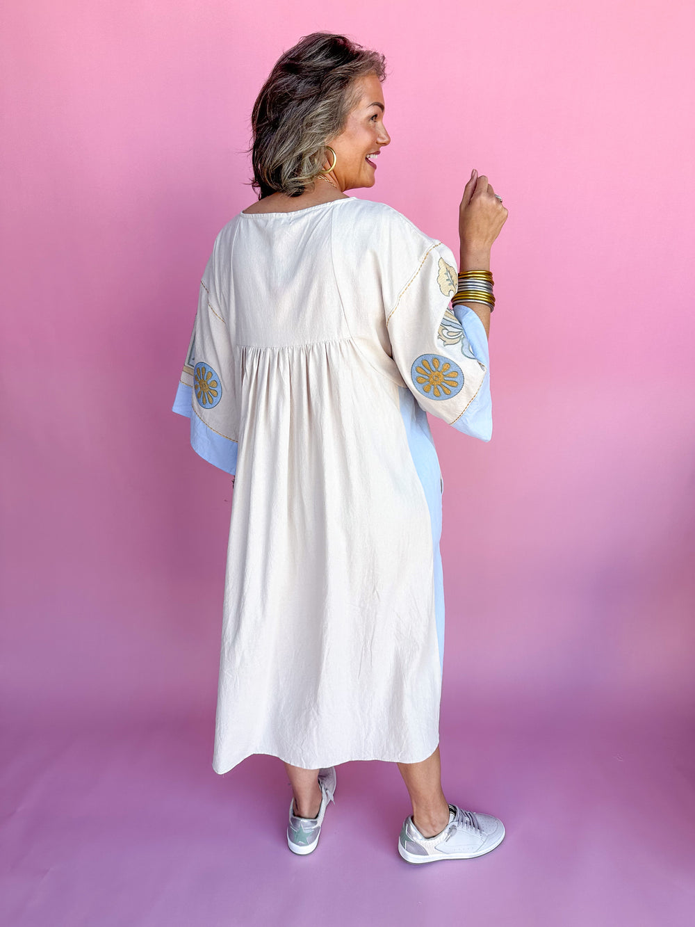 Final Chapter Midi Dress - Baby Blue