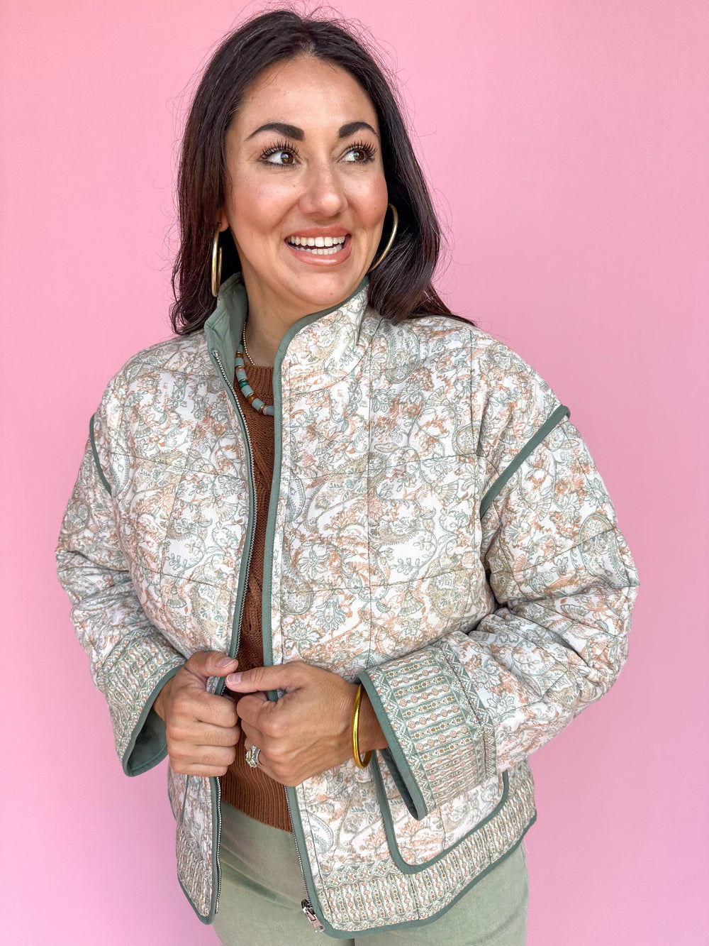 Autumn Feels Quilted Jacket