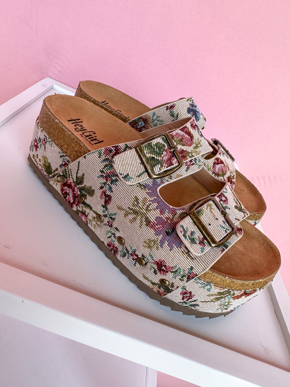 CORKYS | Wannabe - Sand Brocade Floral