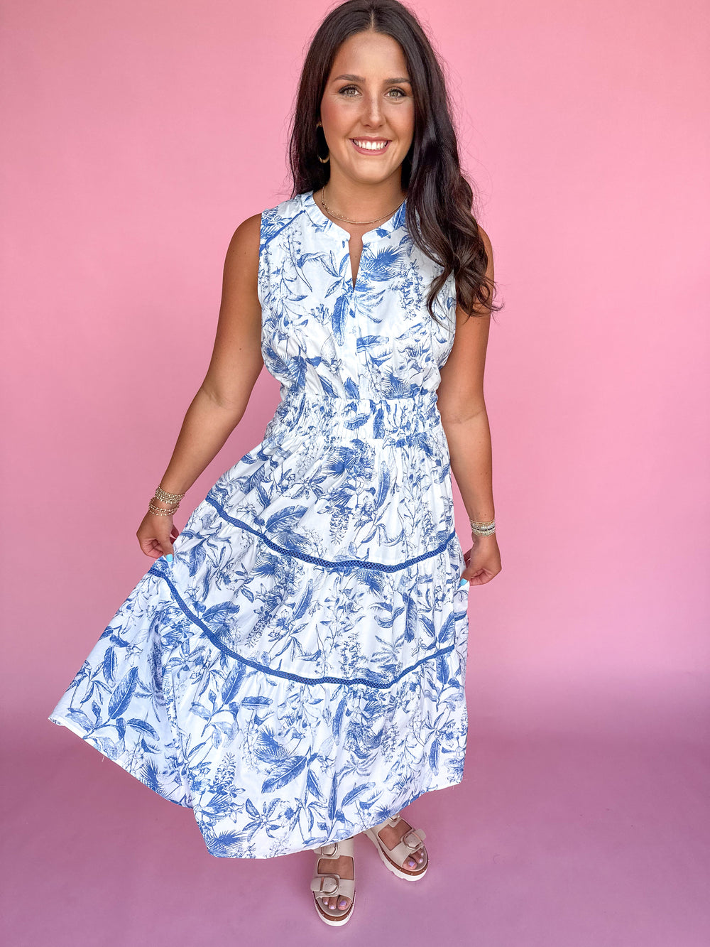 Divine Days Dress - Blue