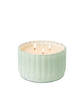 Bridgewater Candle Sweet Grace Collection Candle #065 Teal Scalloped Candle 3 Wick Gift Women's Jincy's