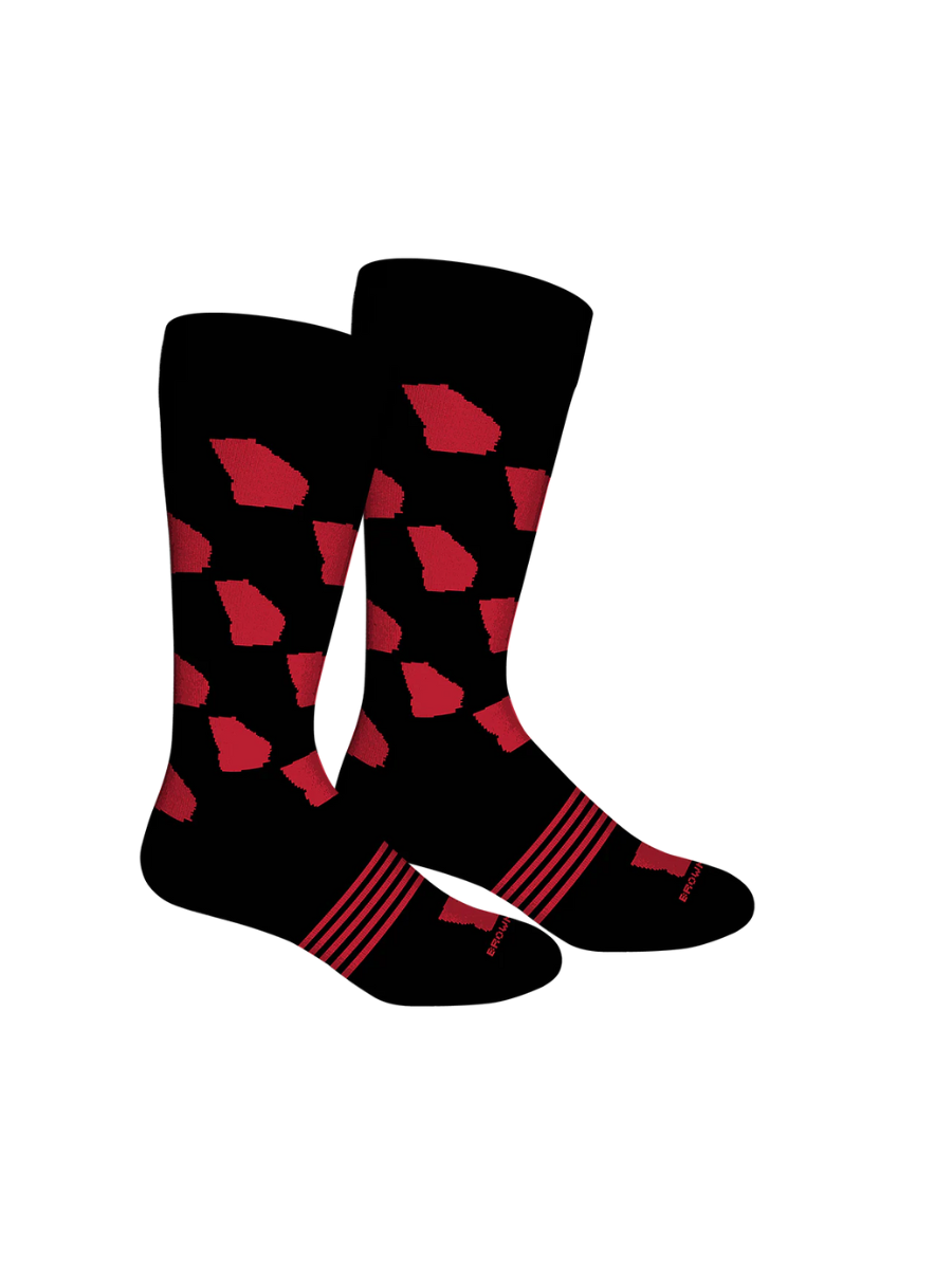 Brown Dog Hosiery | Georgia State - Black