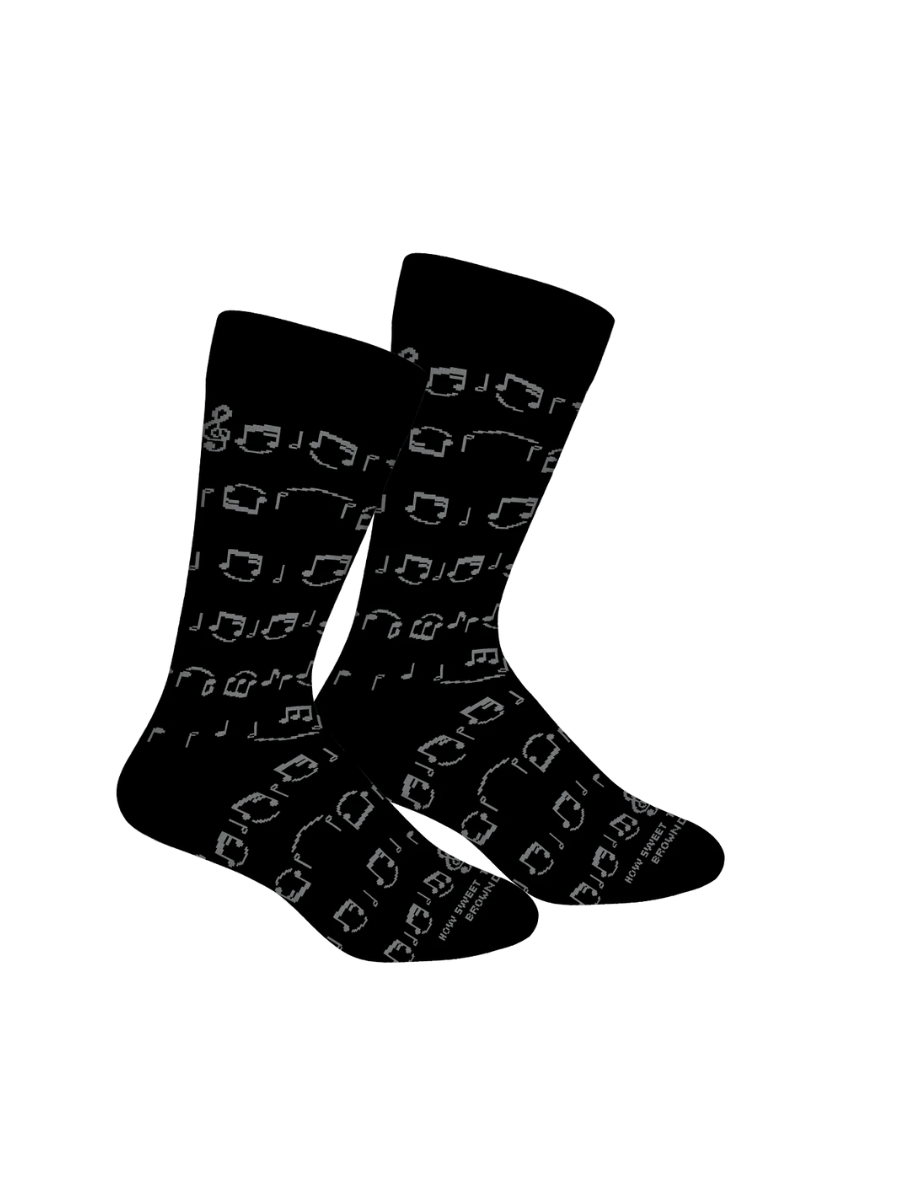 Brown Dog Hosiery | Amazing Grace - Black