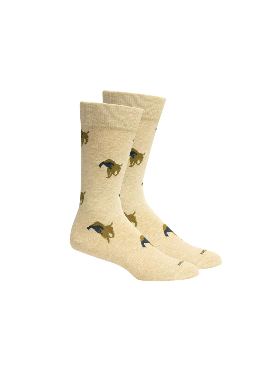 Brown Dog Hosiery | Church - Oatmeal