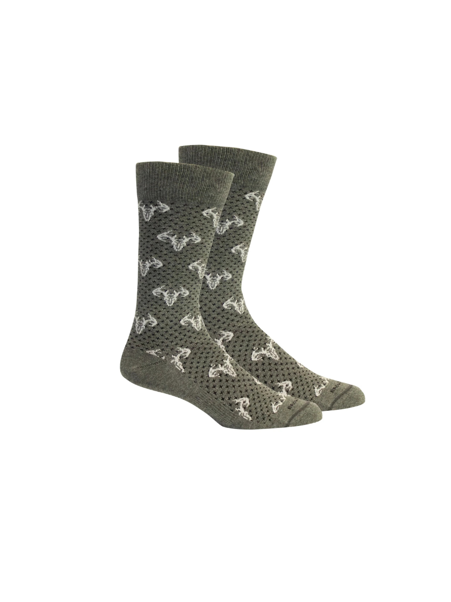 Brown Dog Hosiery | Caswell - Grey Heather