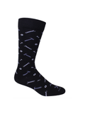 Brown Dog Hosiery | "UT" Tool Time - Black