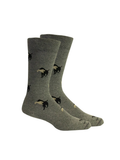 Brown Dog Hosiery | Church - Grey