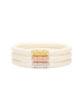 BuDhaGirl | Three Kings All Weather Bangles - Ivory