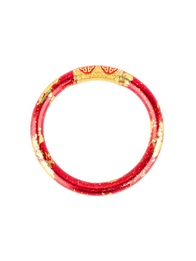 BuDhaGirl Tzubbie All Weather Bangle KOI Rouge Red and Gold Women's Bracelet Accessory Gift Jincy's