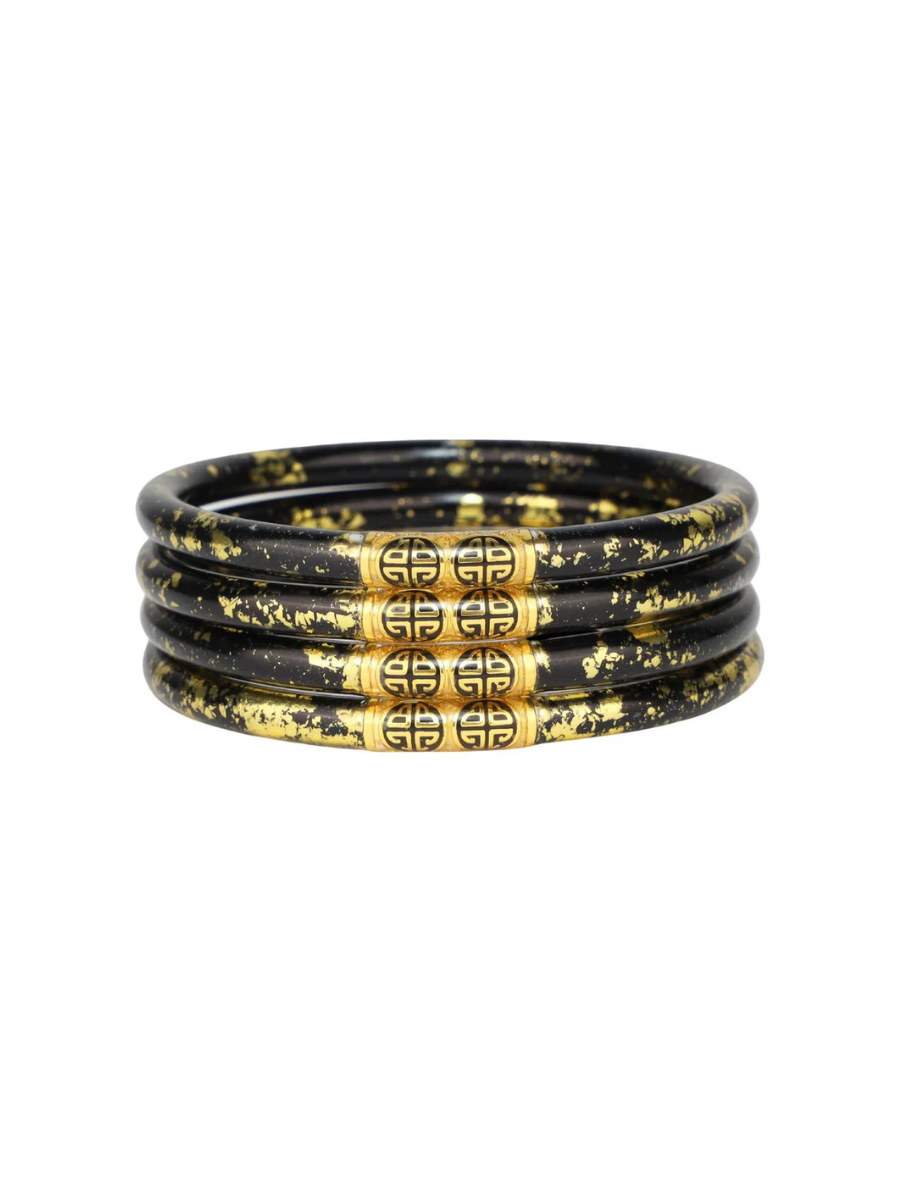 BuDhaGirl | KOI All Weather Bangles - Noir