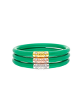 BudhaGirl | Three Kings All Weather Bangles (AWB) - Kelly Green